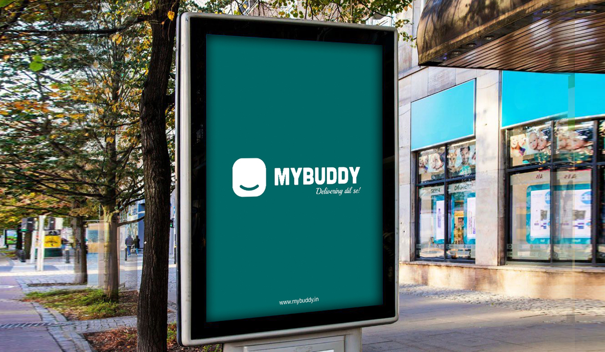 my buddy screen mockup design