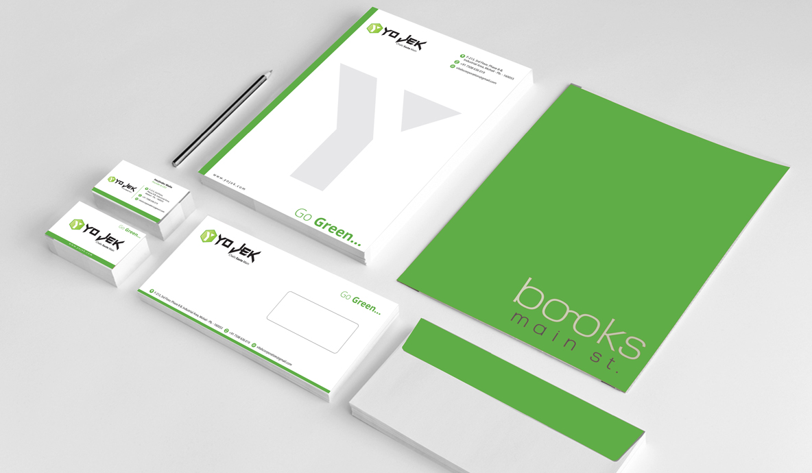 Yojek Brand Collateral Design