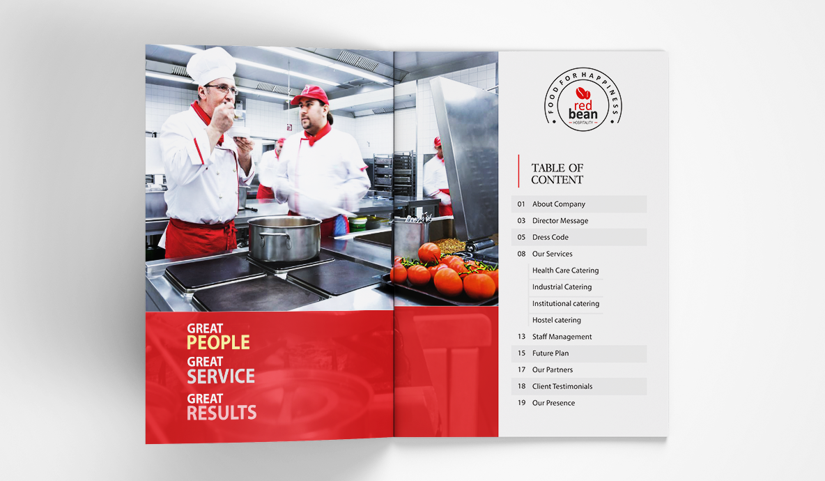 Event Brochure of Redbean