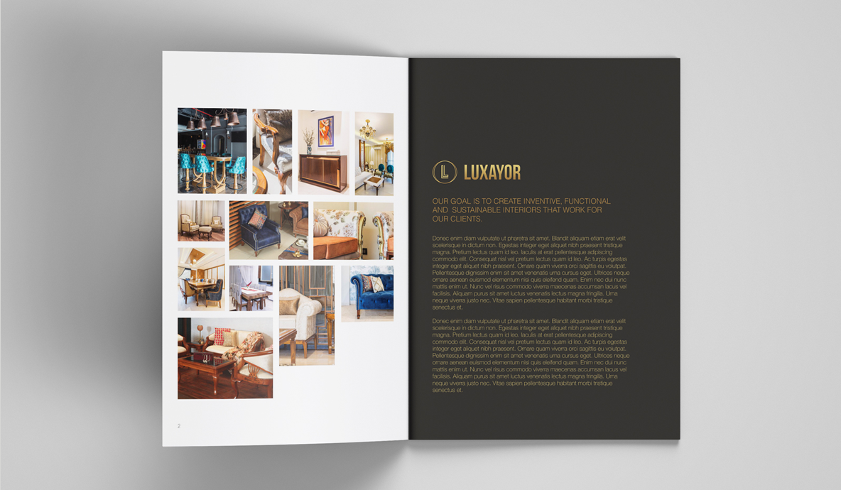 Luxayor Brand Booklet