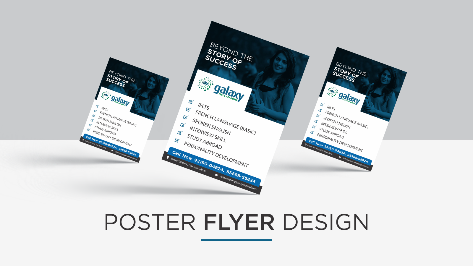 Poster Flyer Design Services in Chandigarh