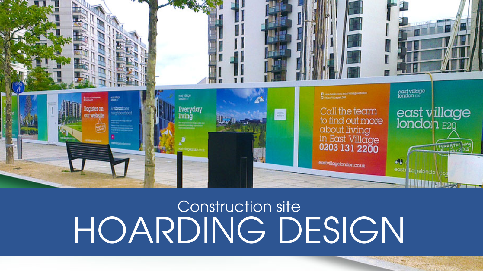 Construction Site Hoarding Design