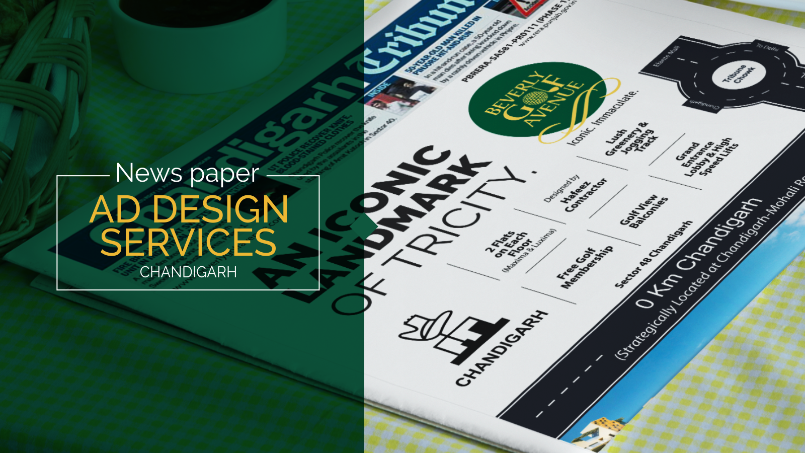 Newspaper Ad Design Services Chandigarh