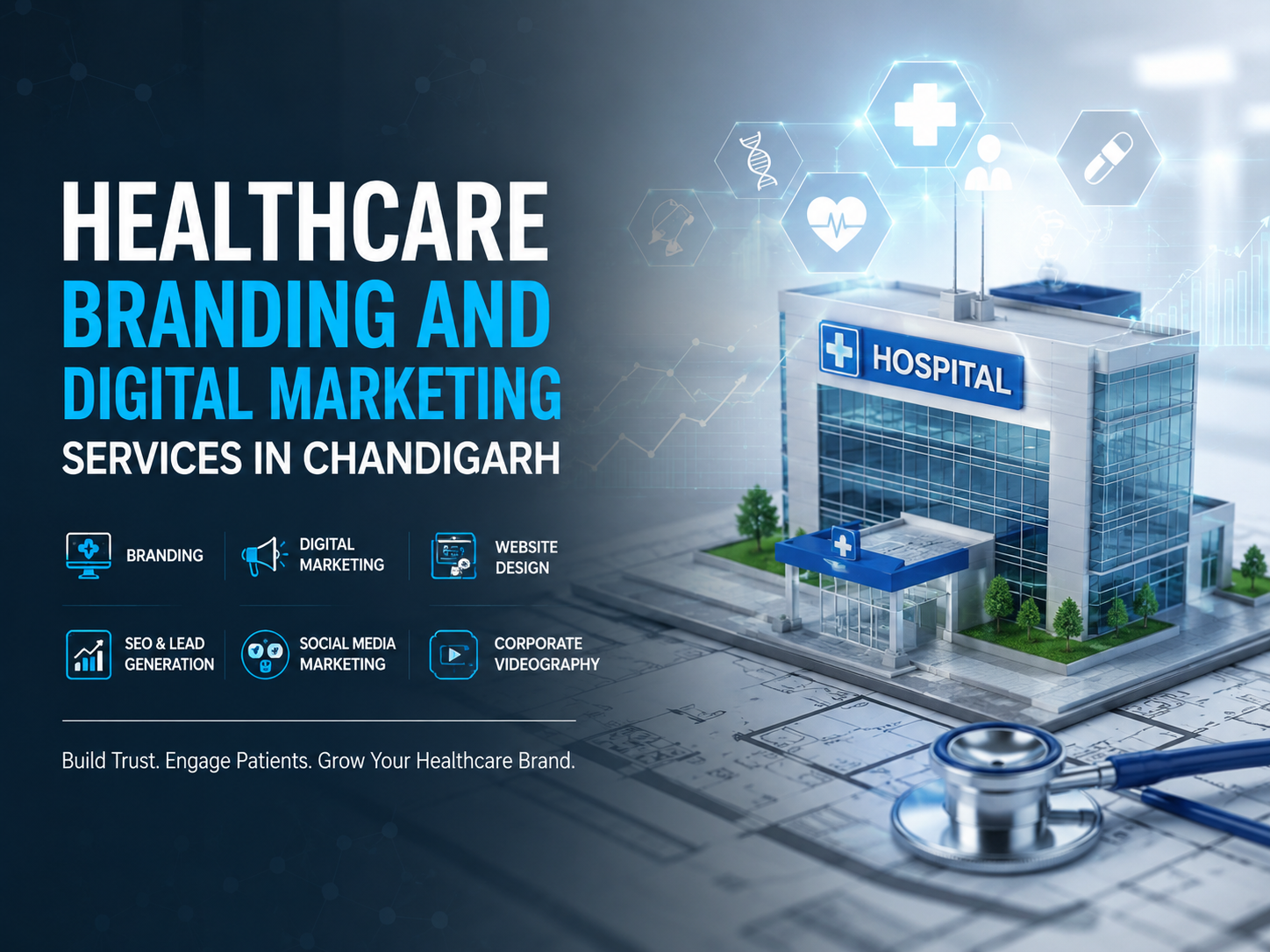 Healthcare Branding and Digital Marketing Services in Chandigarh By Daksha Digitas